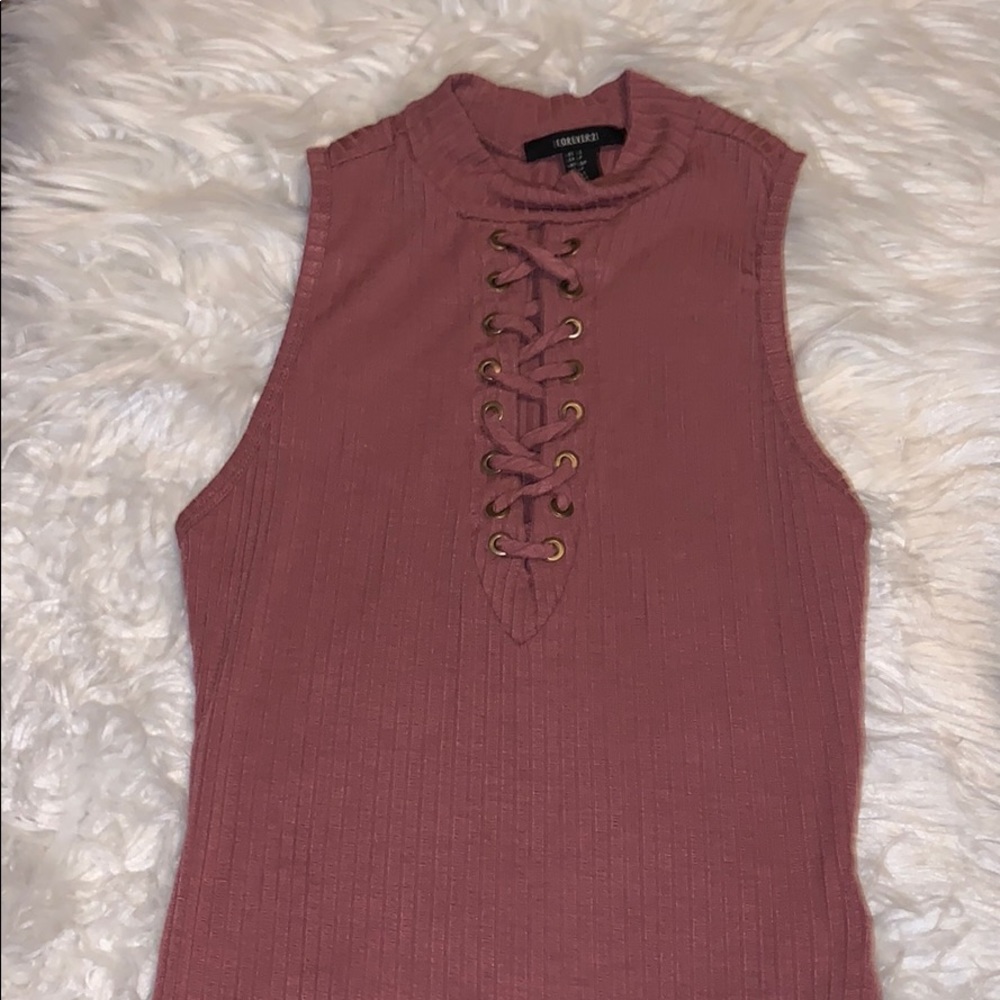 Rose pink bodysuit